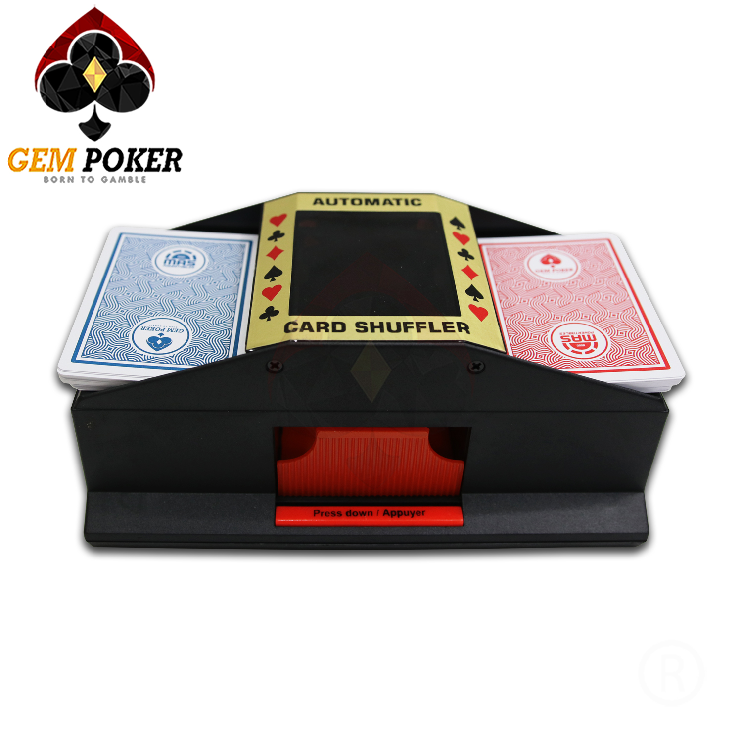 automatic card shuffler 2 decks i gempokervn