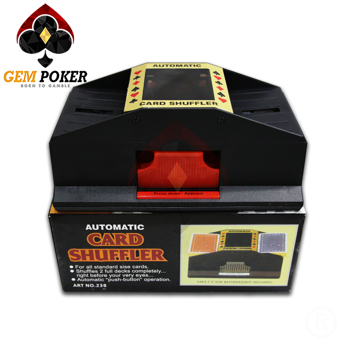 automatic card shuffler 2 decks i gempokervn